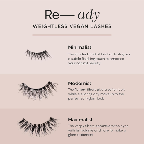 Re—ady Weightless Vegan Lashes