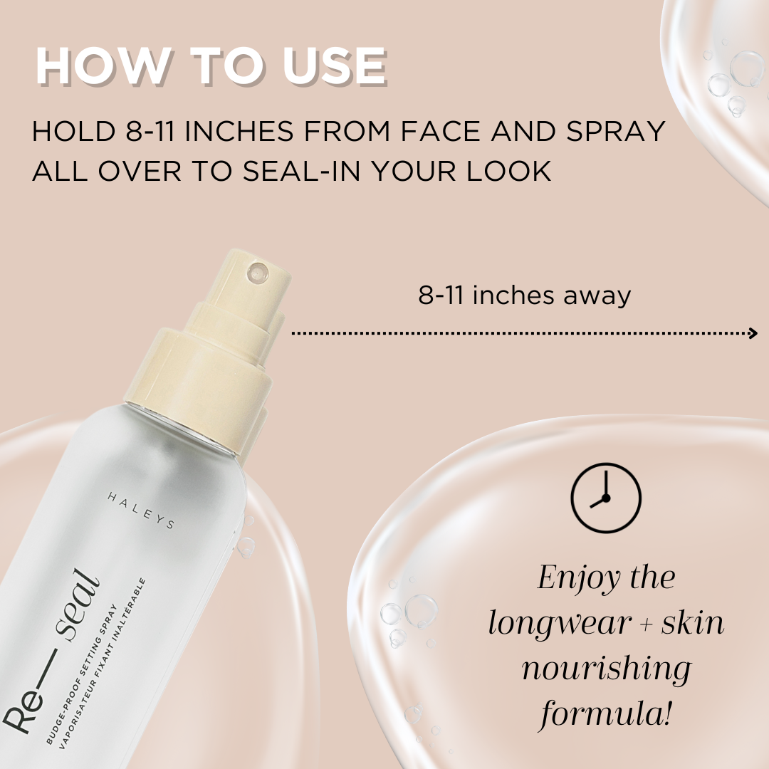 Re—seal Budge-Proof Setting Spray