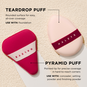 Re-blend Dual Textured Powder Puff Duo