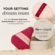 Re-blend Dual Textured Powder Puff Duo