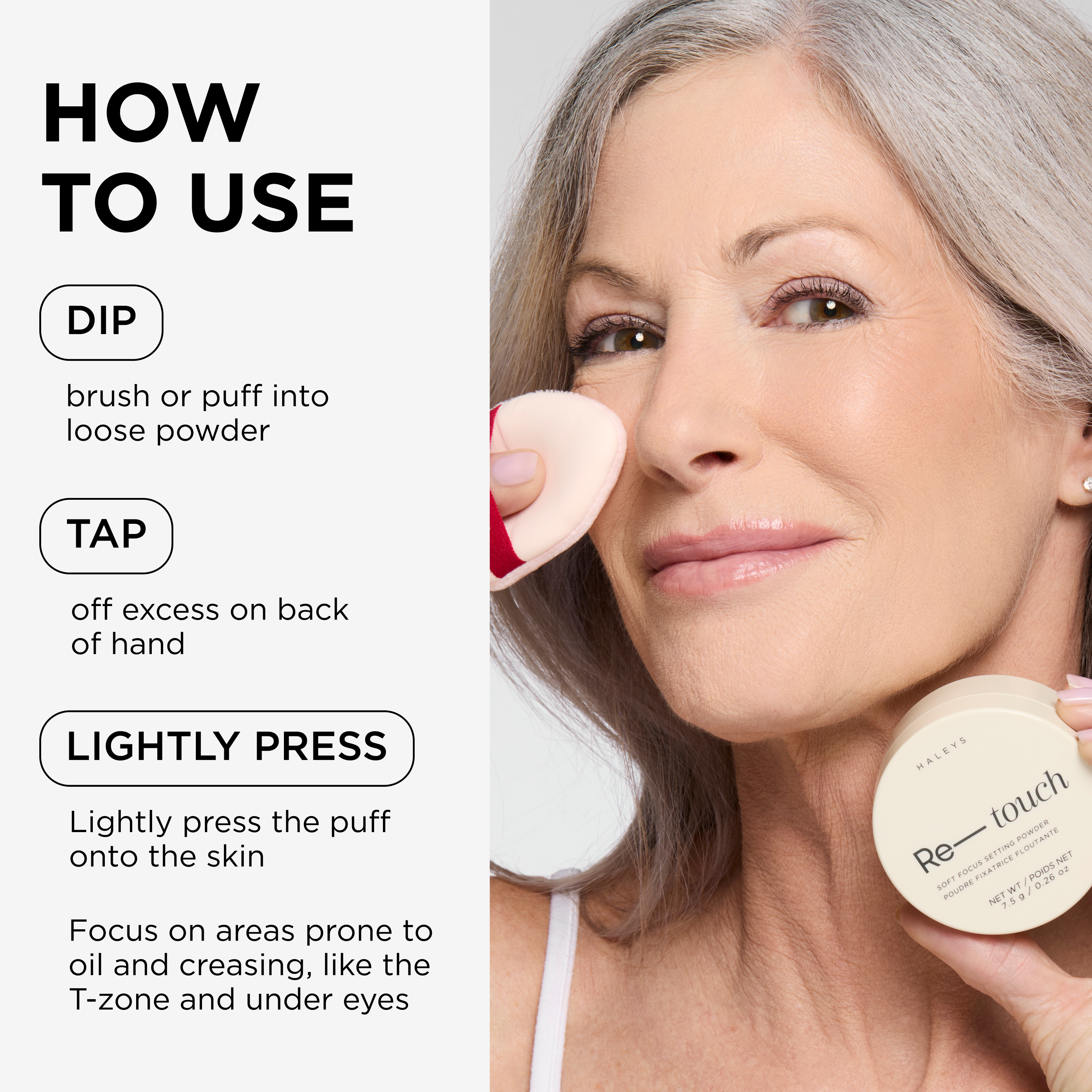 Re-touch Soft Focus Talc Free Setting Powder