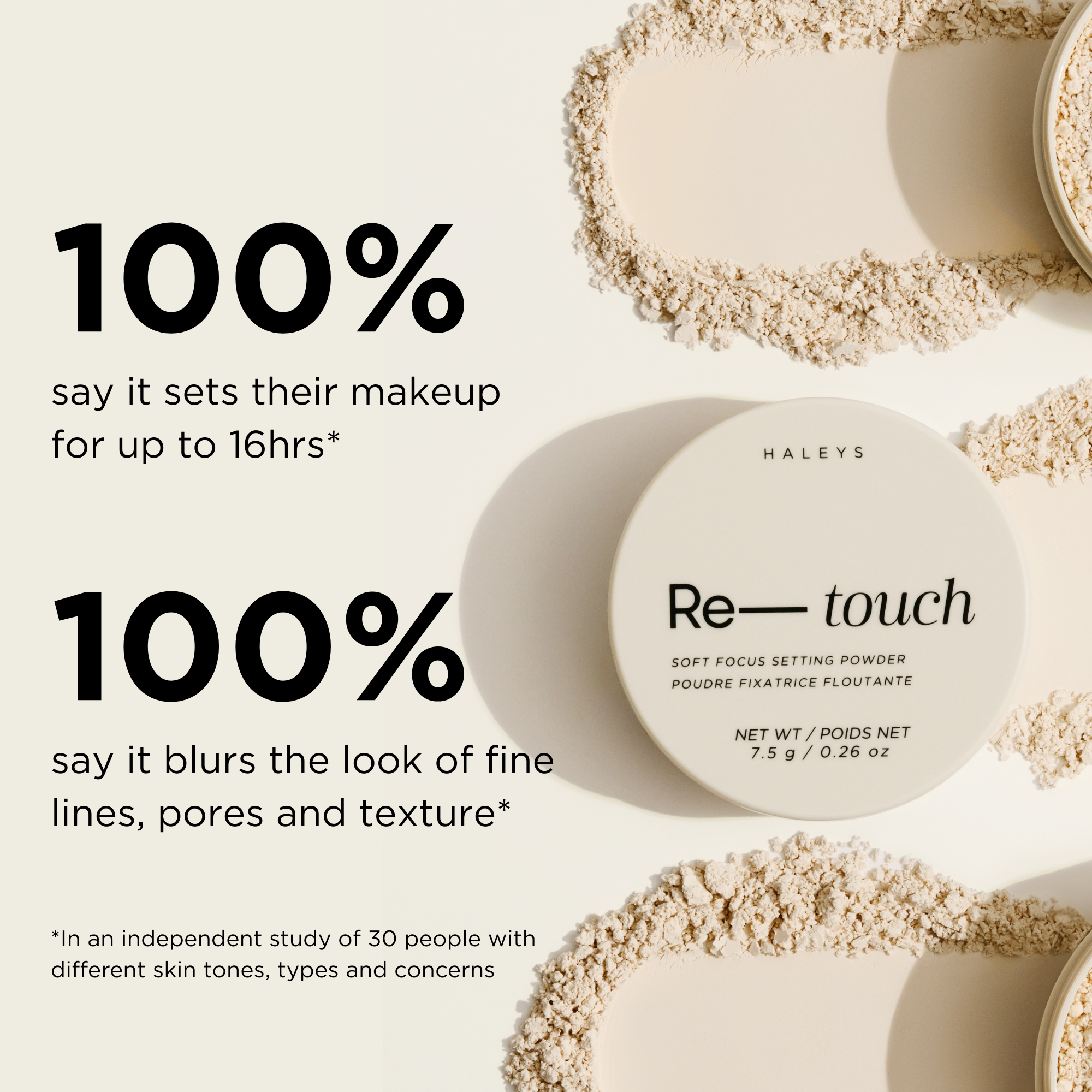 Re—touch Soft Focus Talc Free Setting Powder