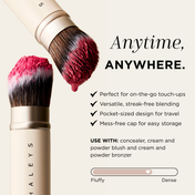 Re-tractable Face Brush