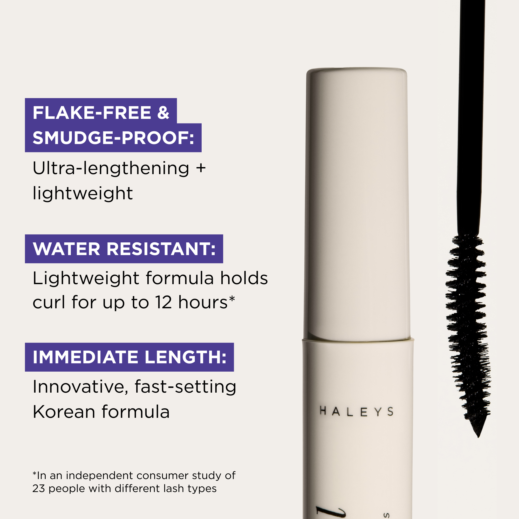 Re-veal Lash Lengthening Mascara