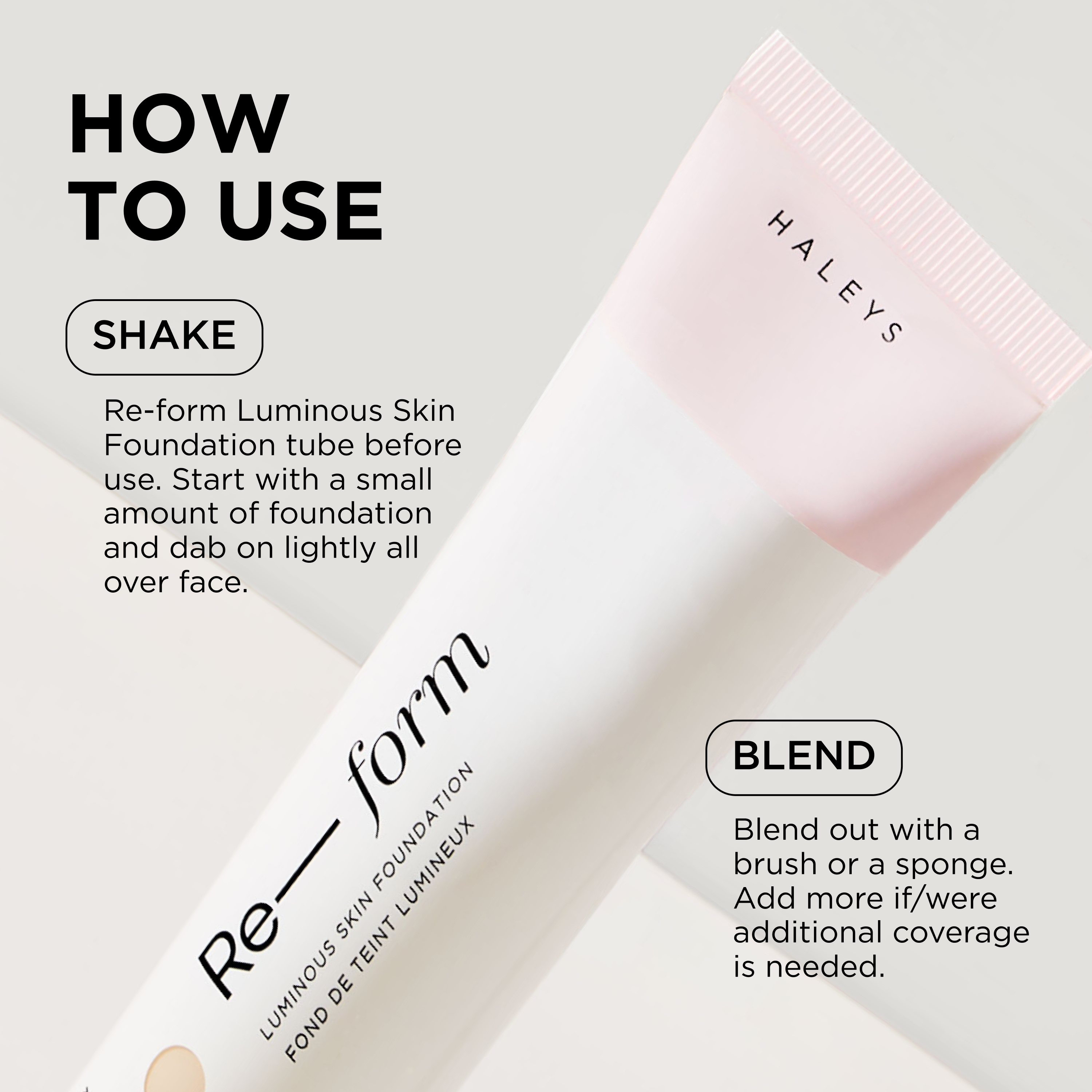 Re-form Luminous Skin Foundation