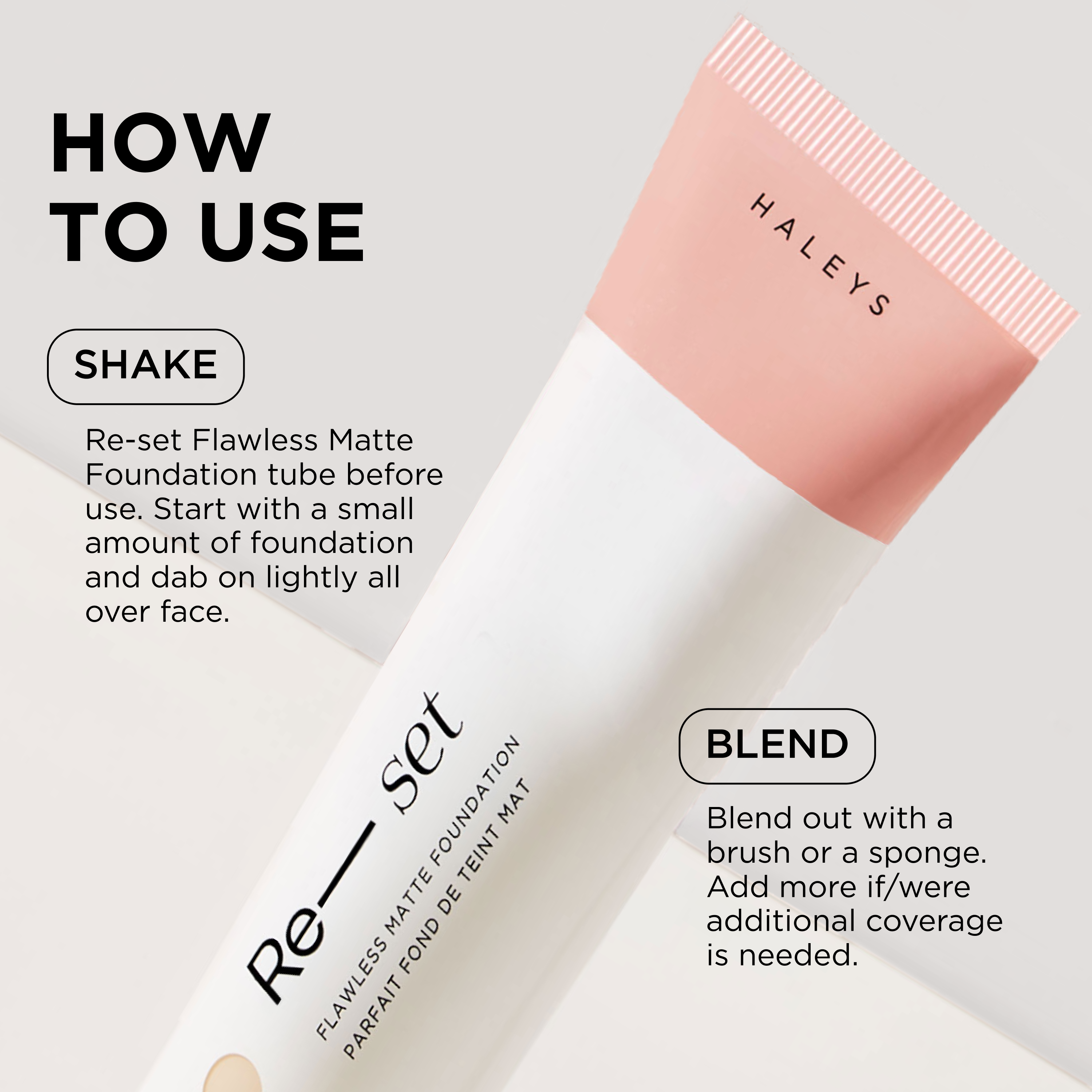 Re-set Flawless Matte Foundation