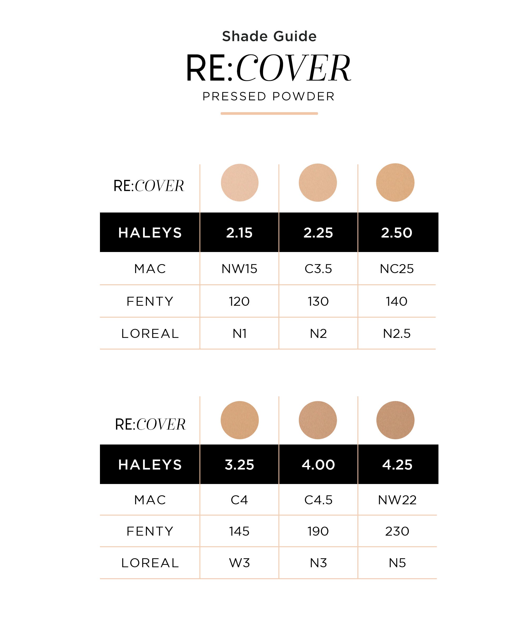 RE:COVER Pressed Powder